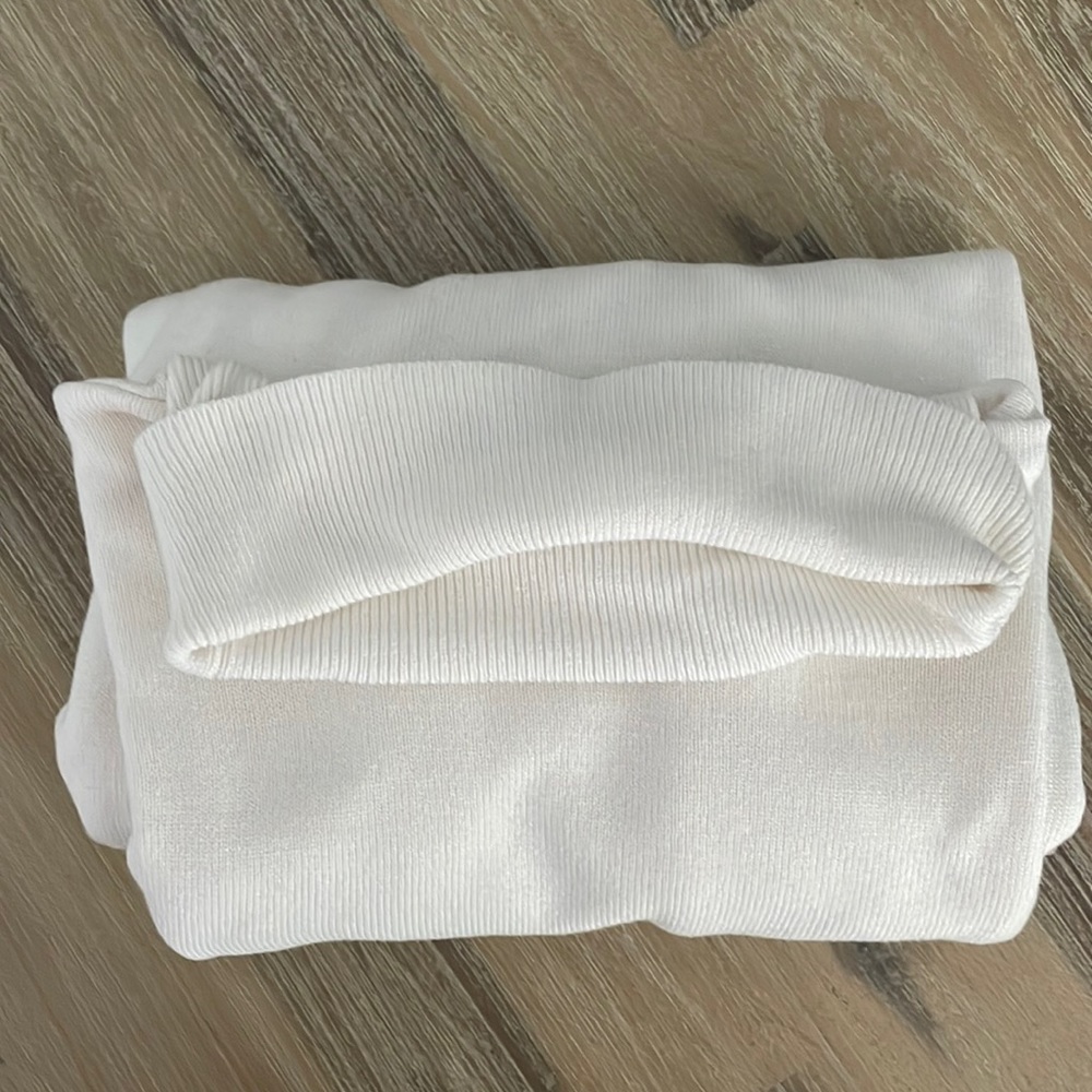 White turtleneck